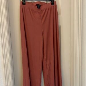 Rachel Zoe mauve Wide-Leg Pants super soft Small will fit medium. Lounge wear